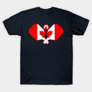 Pickleball Canada Flag T-Shirt